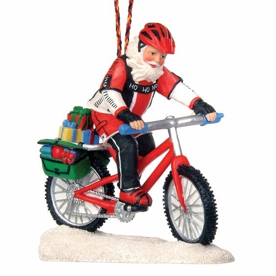 Christmas Mountain Biker