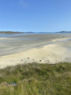 Beautiful beaches on Harris on the Hebridean Way