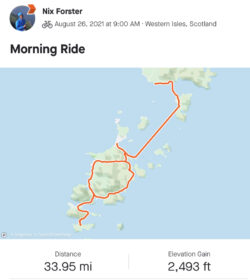 Day 1 of the Hebridean Way