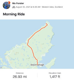 Day 5 of the Hebridean Way