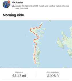 Day 2 of the Hebridean Way